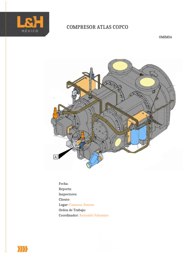 Compresor Atlas Copco: Omimsa | PDF