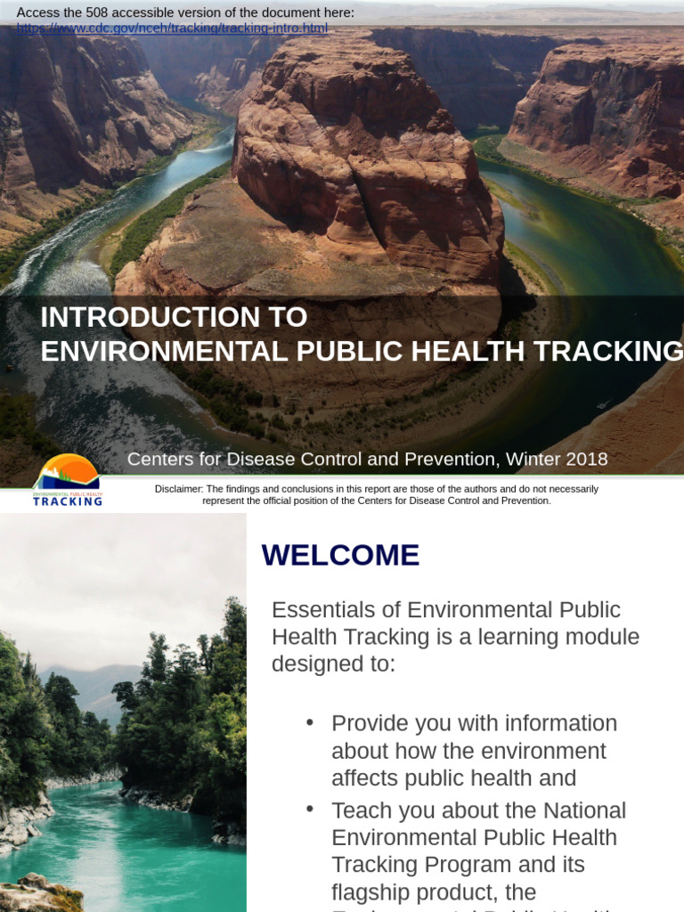 Environmental Public Health Tracking Guide | PDF | Particulates | Air ...