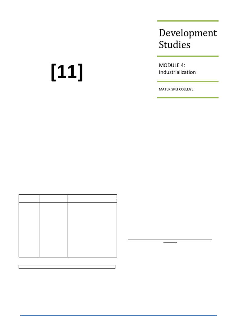 11 Module 4 Industrialisation Pdf Multinational Corporation