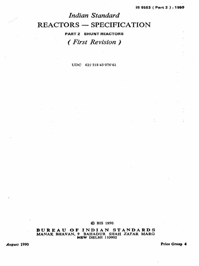 Is 5553 - 2 | PDF | Inductor | Electrical Impedance
