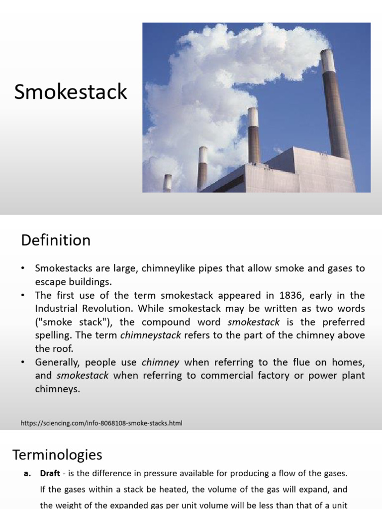 Understanding Smokestacks and Their Function | PDF | Chimney | Energy ...