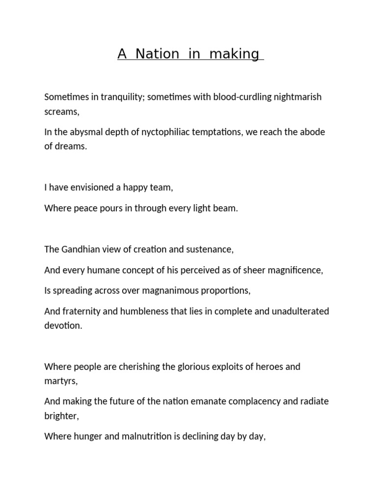 Vision for a United Nation's Future | PDF | Social Science
