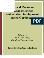 Natoural Resource Management For Sustainable Development in The Caribberan