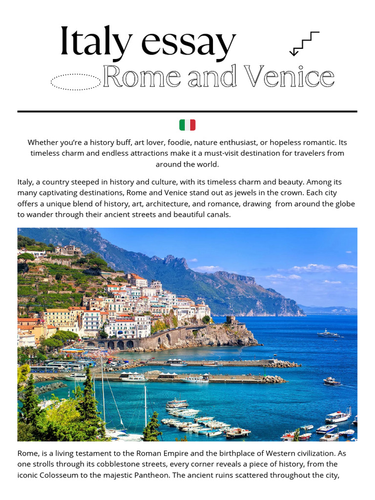 Enchanting Rome and Venice: Italy's Gems | PDF | Venice | Rome