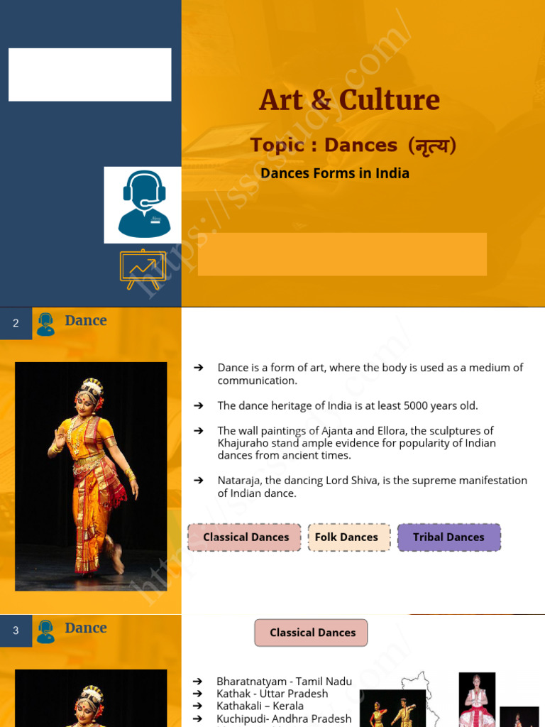 Art & Culture - Dances For UPSC (English) | PDF | Dances | Performing Arts