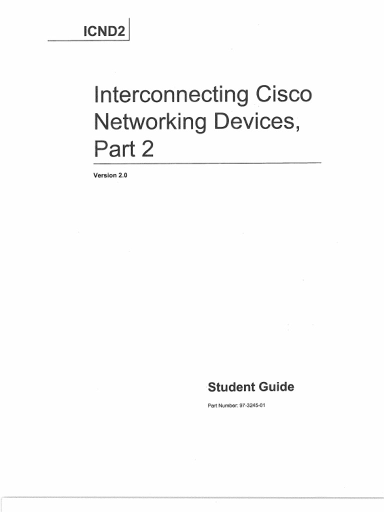 200 Icnd2 | PDF