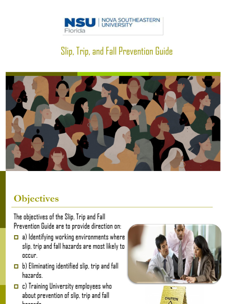Slip, Trip, and Fall Prevention Guide | PDF | Hazards | Employment