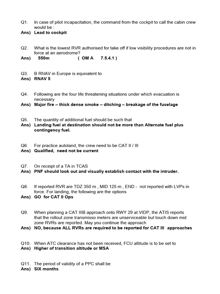 Aviation Safety and Operations Guidelines | PDF | Aircraft | Transport