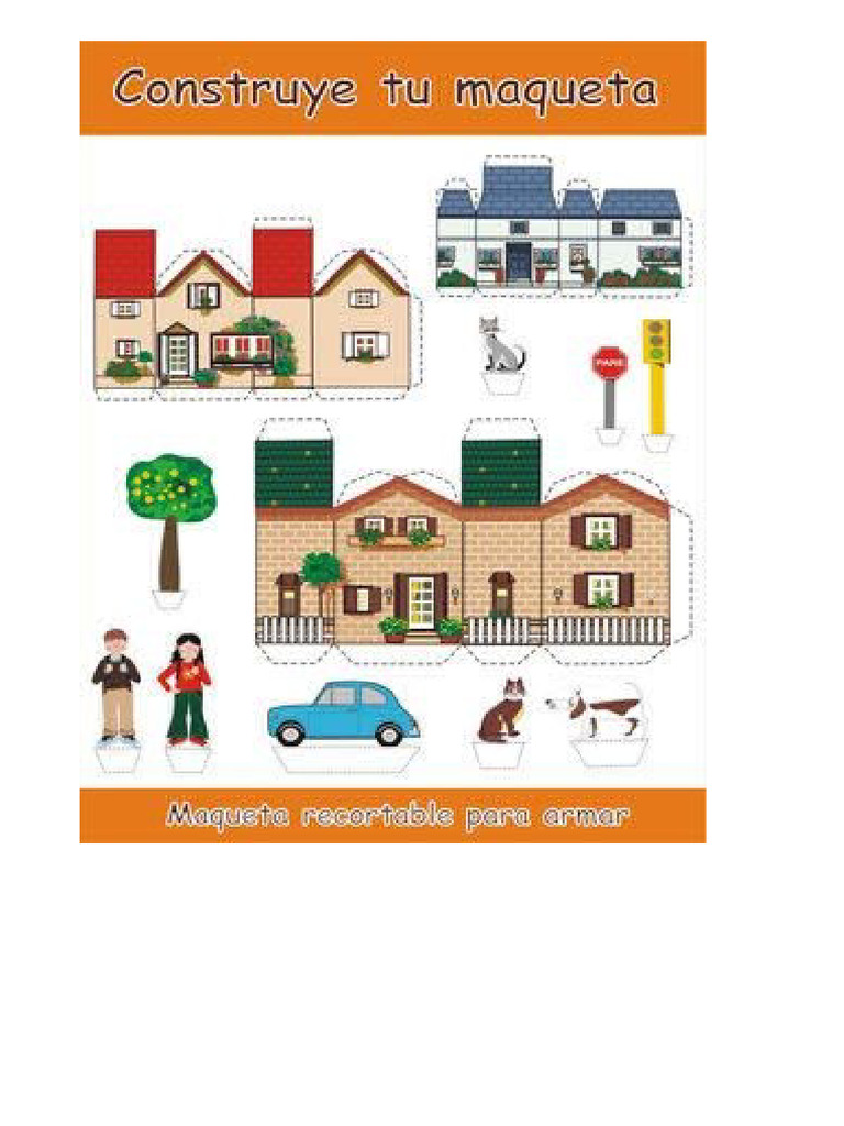 para armar papercraft | PDF