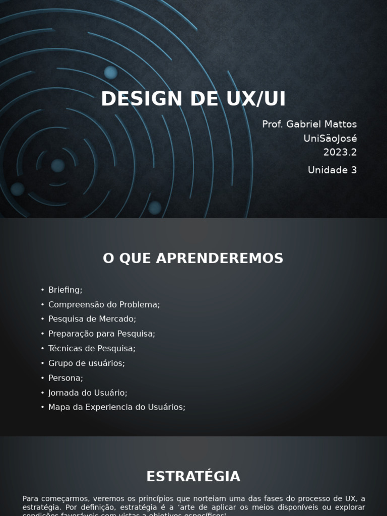 Estratégias de Briefing em UX/UI | PDF | Testes de software | Usabilidade