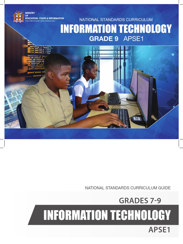 Nsc curriculum information technology grade 9 pdf educational