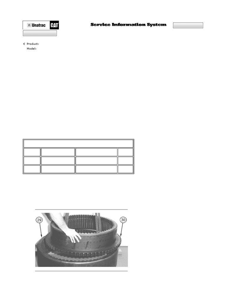 785C Truck Final Drive Assembly Guide | PDF | Gear | Bearing (Mechanical)