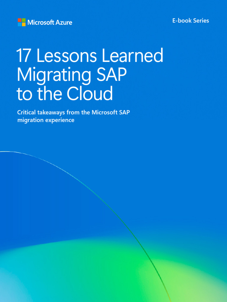 17 Lessons for SAP Cloud Migration | PDF | Cloud Computing | Microsoft ...