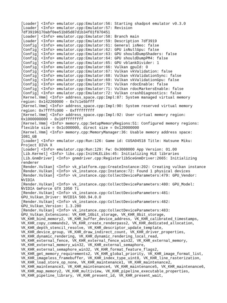 SHADPS4 Emulator Configuration Guide | PDF | Computer Programming ...