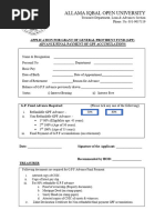 GPF Part Final Withdrawal Application Form | PDF