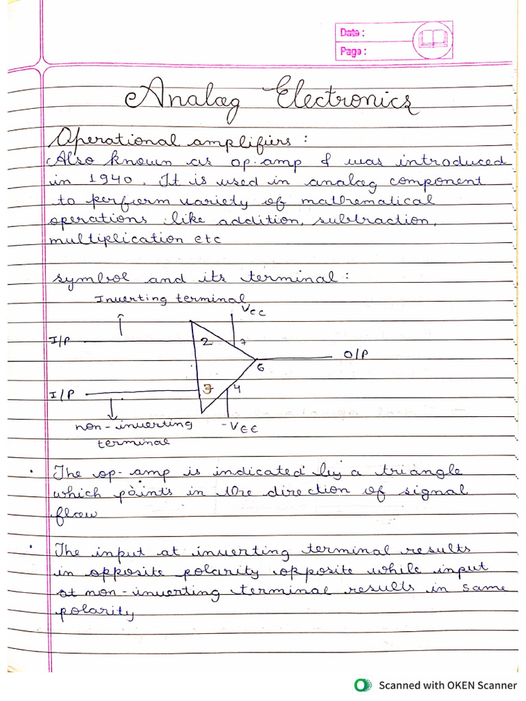 Analog Electronics | PDF