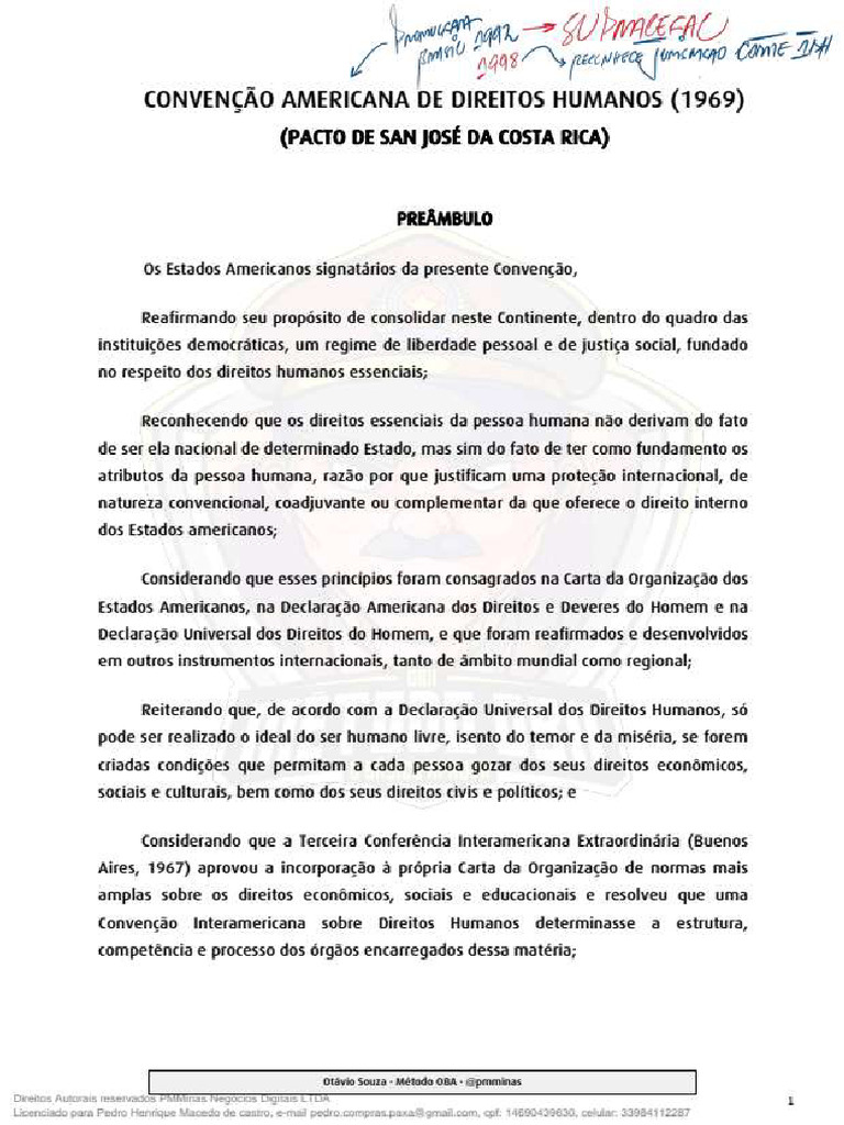 Revisao Cadh | PDF