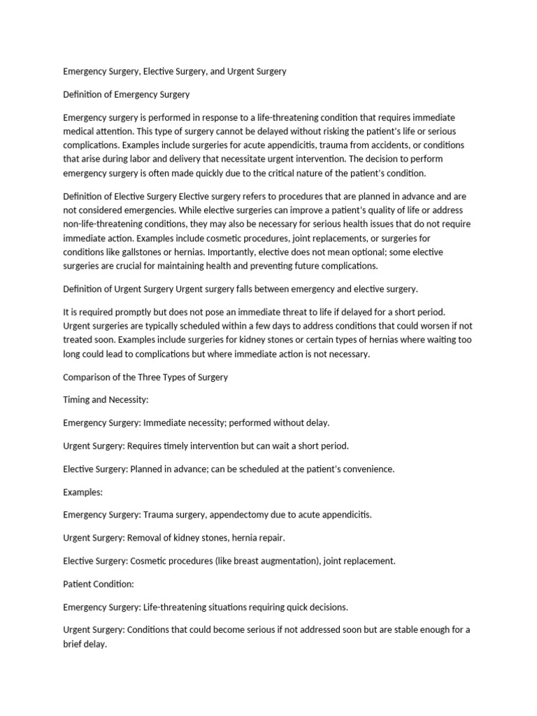 Emergency Surge-WPS Office | PDF | Surgery | Emergency