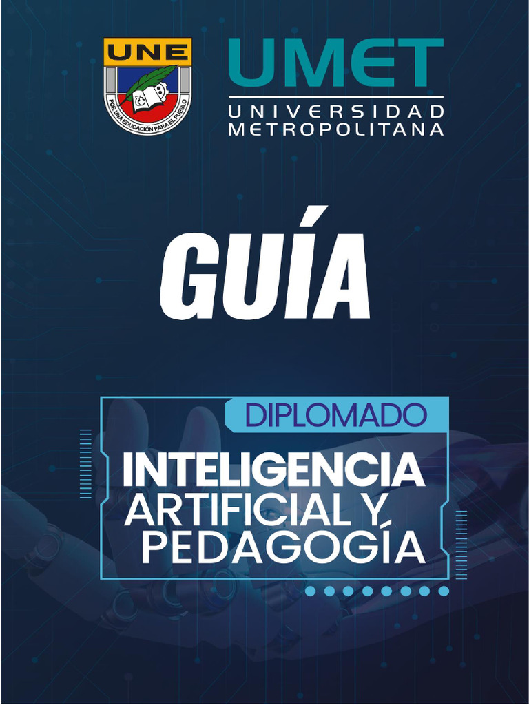 Guía Diplomado Inteligencia Artificial y Pedagogía | PDF | Inteligencia ...