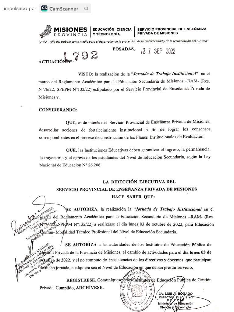 Actuación N°792 | PDF