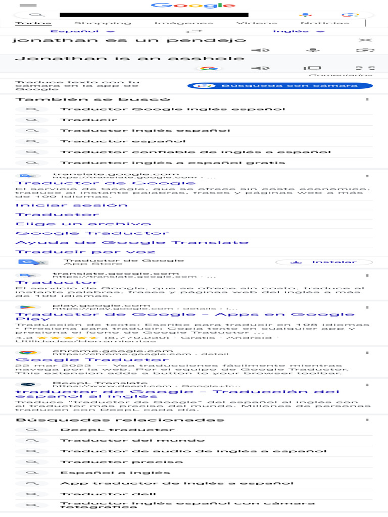 Google Traductor - Buscar Con Google | PDF