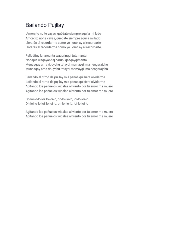Letra de 