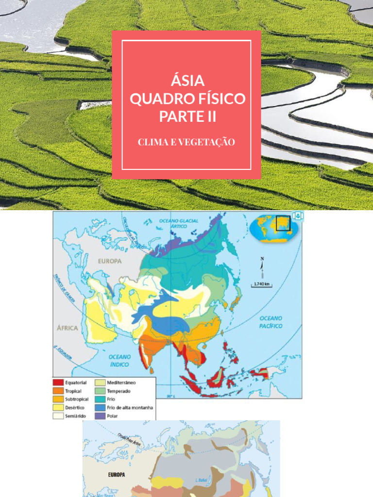 Climas e Vegetação da Ásia | PDF | Clima temperado | Ásia