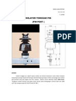 Isolator Tonggak Pin