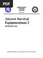 US Navy Course NAVEDTRA 14218 - Aircrew Survival Equipment Man 2