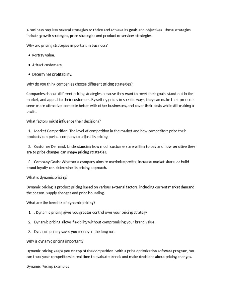 Management | PDF | Pricing | Profit (Economics)