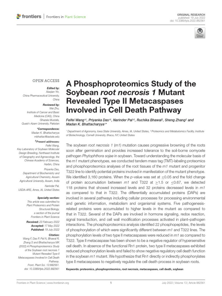 Article 4 | PDF | Tandem Mass Spectrometry | Proteomics