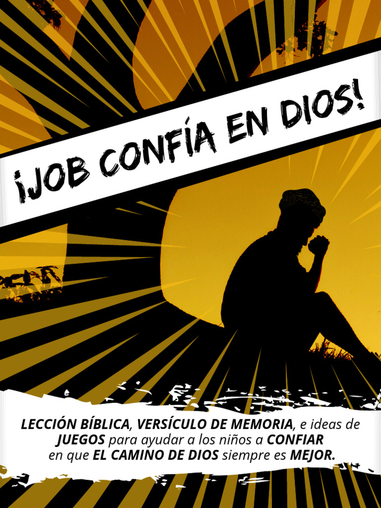 Job Confia en Dios Espanol Glalpp | PDF | Libro de trabajo | Dios