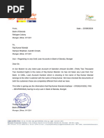 YES Bank Account Closure Request Form | PDF | Deposit Account | Cheque