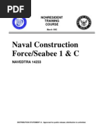 Download US Navy Course NAVEDTRA 14233 - Naval Construction Force Seabee 1  C by Georges SN7836456 doc pdf