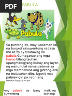 Ano Ang Kahulugan NG Pabula | PDF