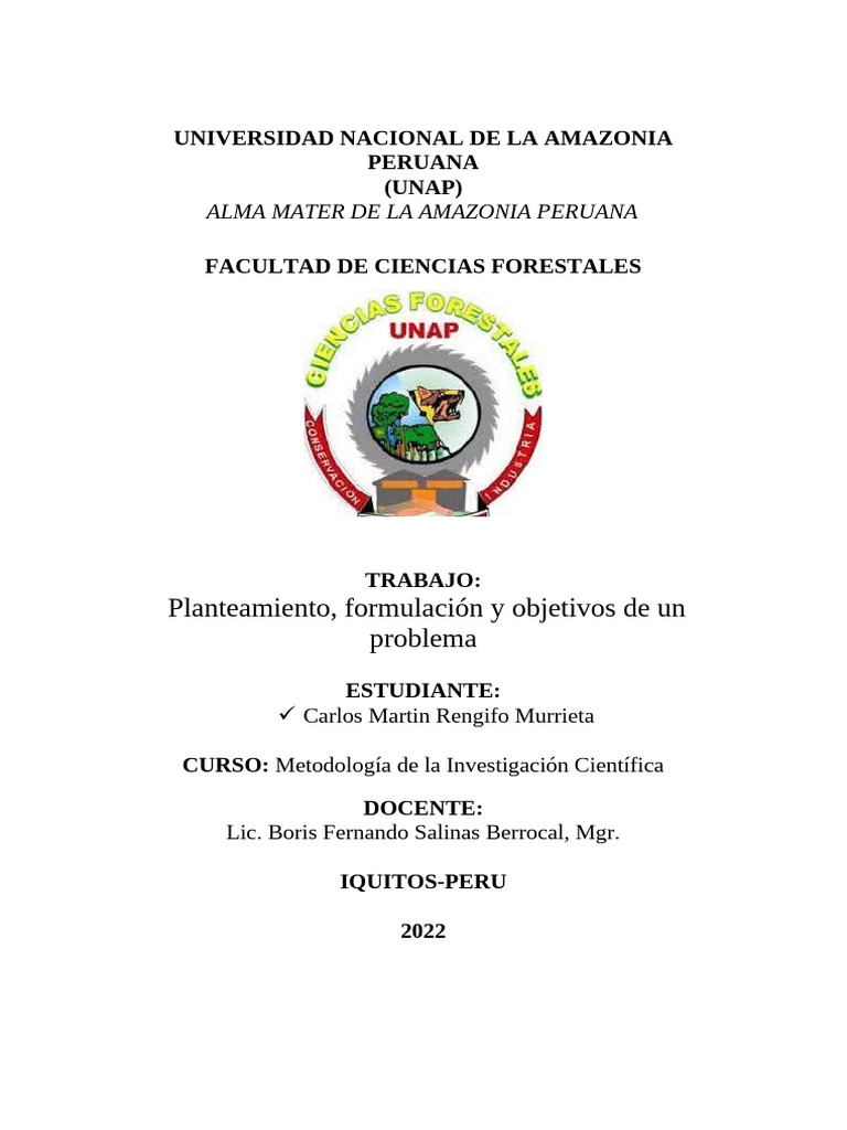 Carlos Rengifo G2 METODOLOGIA | PDF | Ciencia y matemáticas