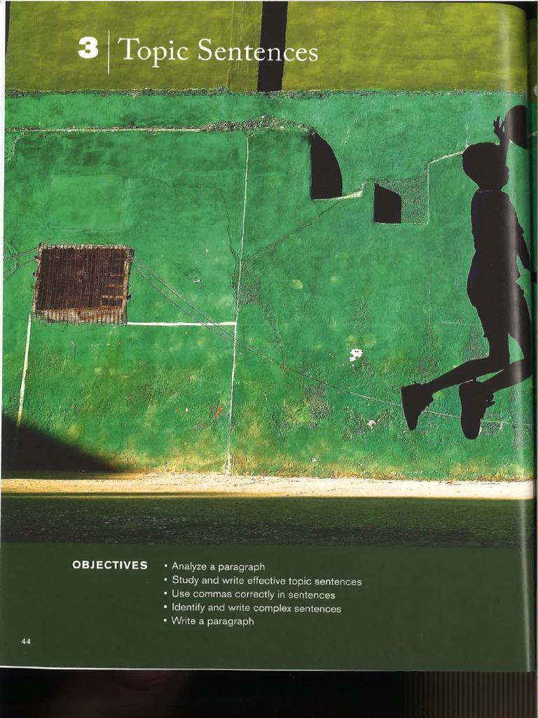 Unit 3- Topic Sentences - Great Writing 2 5th Ed. | PDF