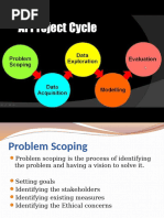 AI Project Cycle Problem Scoping Notes | PDF | Stakeholder (Corporate ...