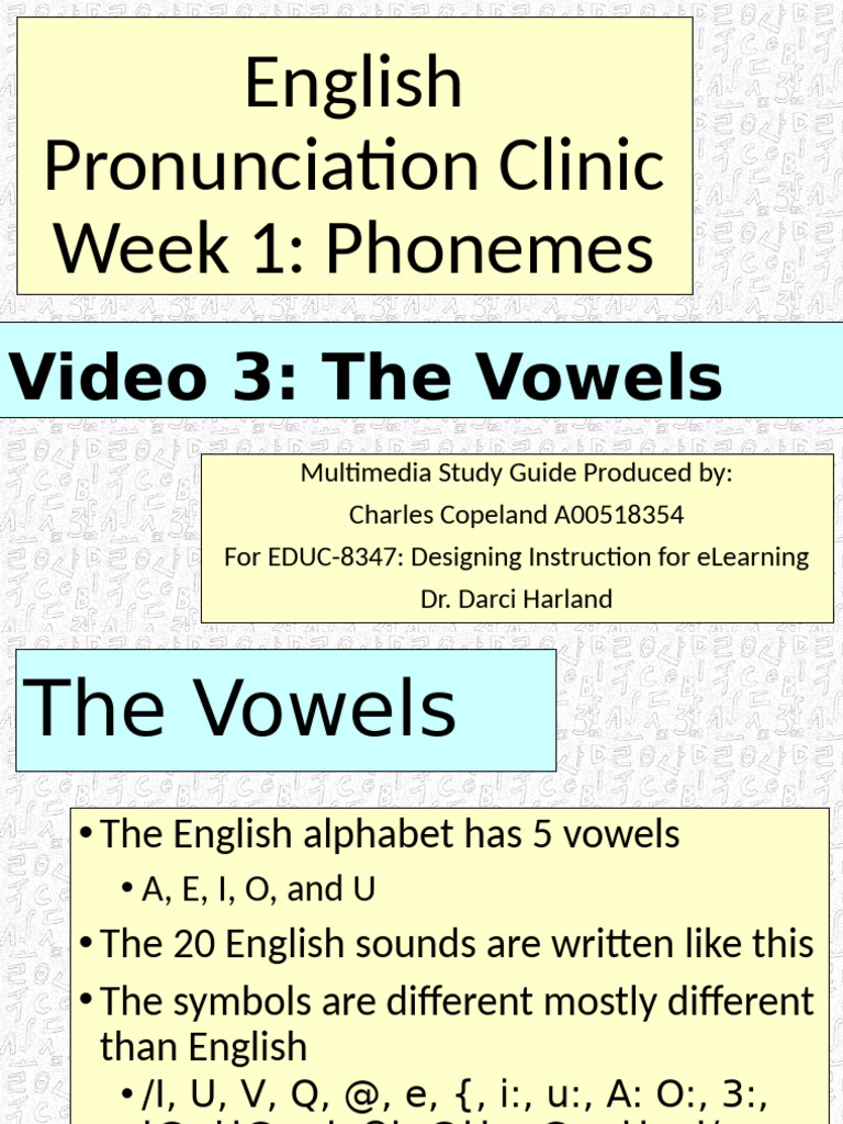 English Vowel Sounds Explained | PDF