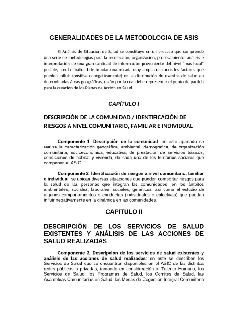 Sintesis de Guia Practica Elaboracion Del Asis Desde Las Asic_2022 ...