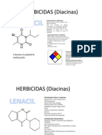 Herbicidas diacinas y triacinas: presentaciones, propiedades y usos