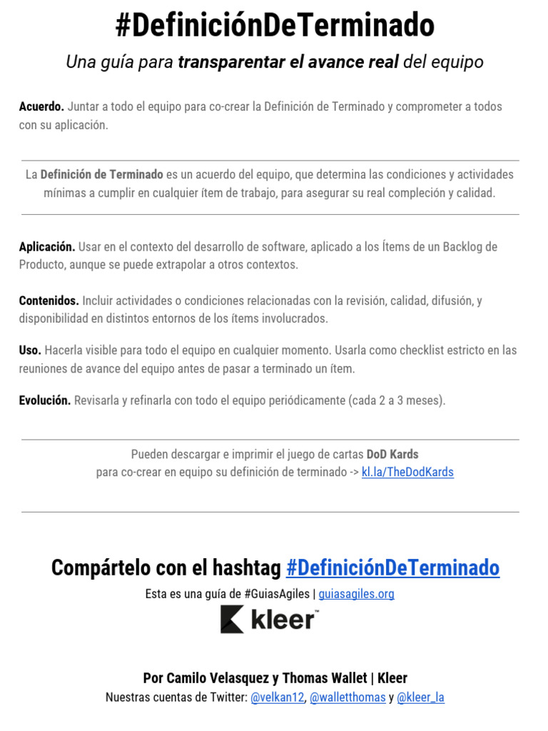 Guía de Definición de Terminado | PDF
