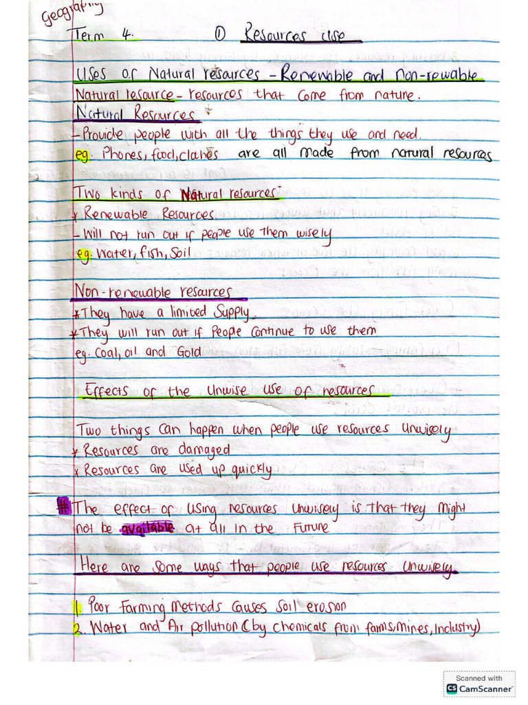 Geography Notes | PDF