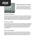 Supreme Ruler Cold War Scenarios