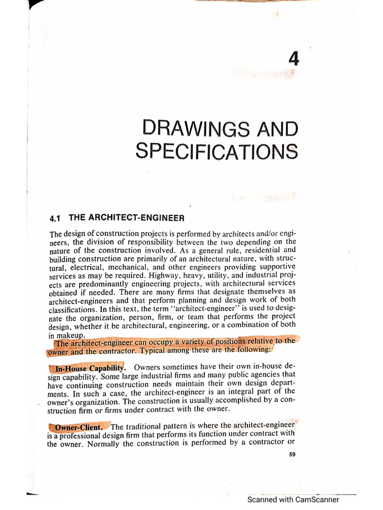 03 04 Drawing and Specs | PDF