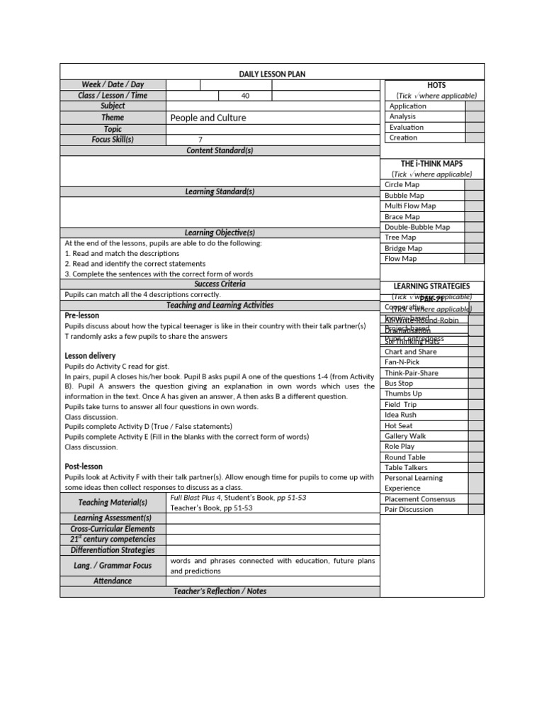 Unit 4 | PDF | Lesson Plan | Educational Technology