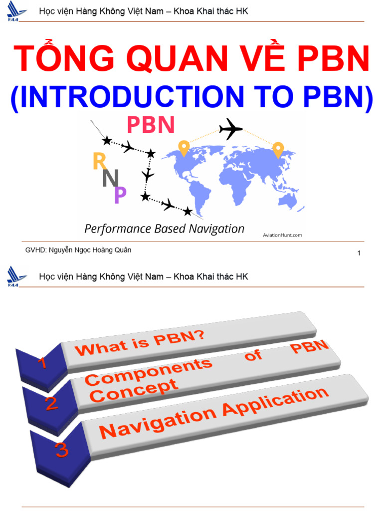 Introduction to Performance Based Navigation | PDF | Aircraft | Aviation