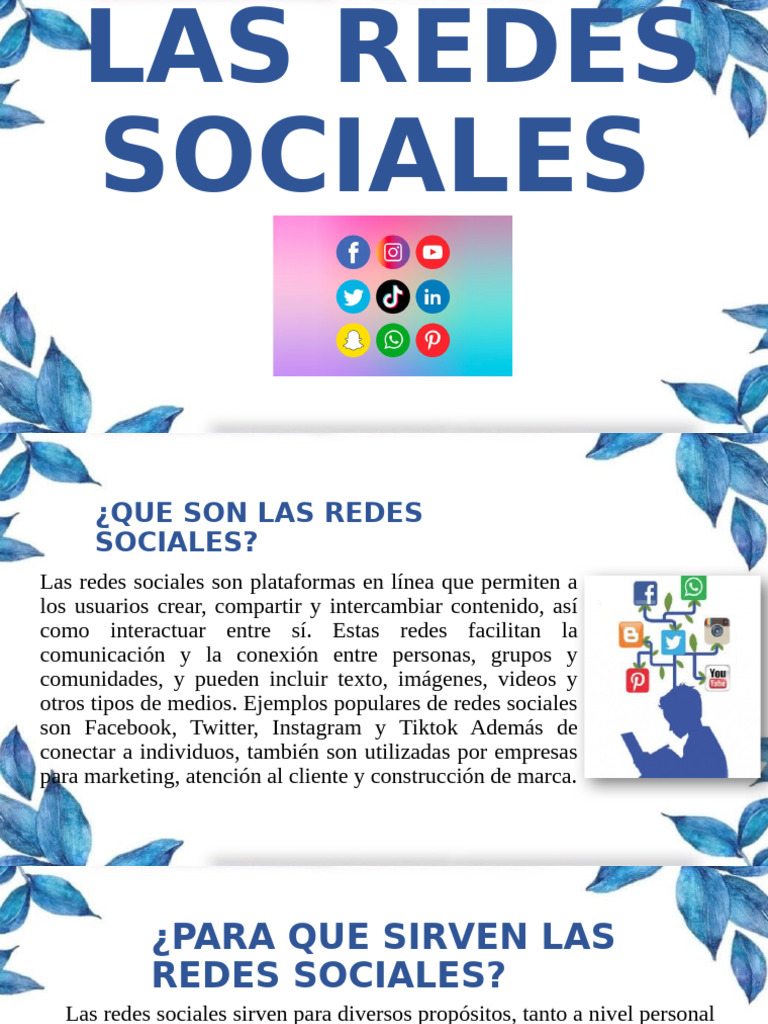 Uso responsable de redes sociales | PDF | Servicio de redes sociales ...