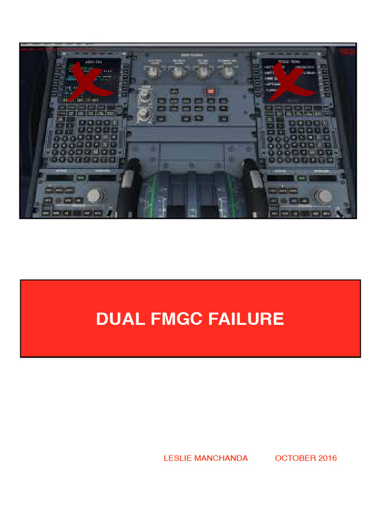 DUAL FMGS FAULT OCT 2016 | PDF | Aircraft | Aviation
