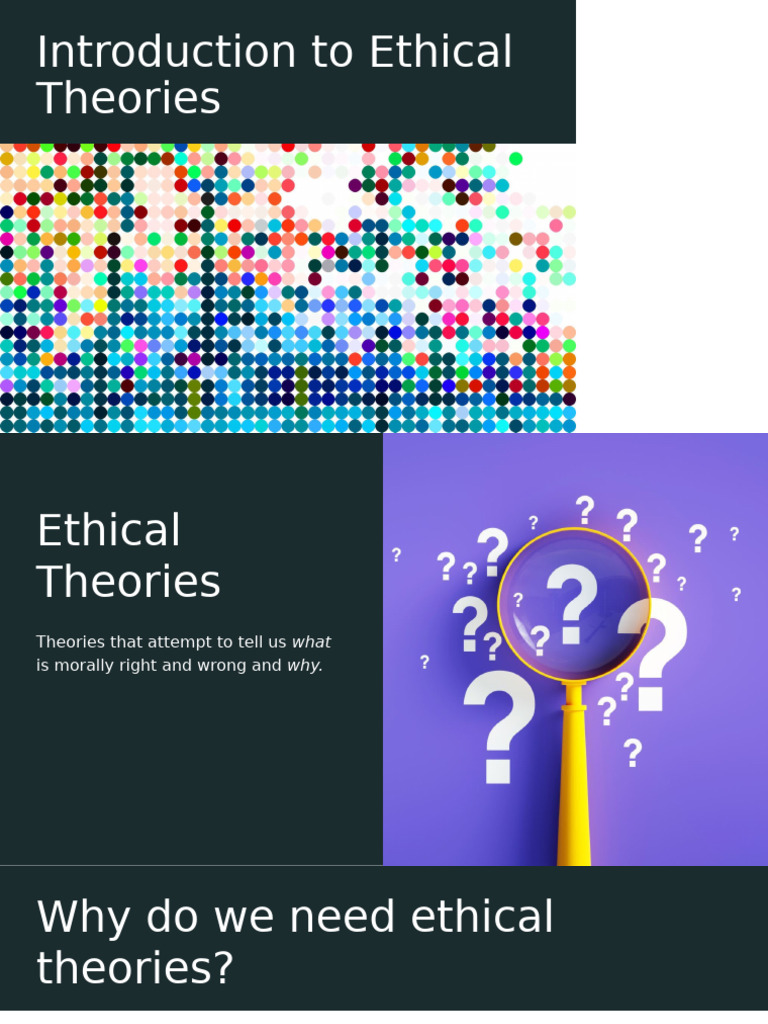 Intro To Ethical Theory Updated Feb 20 | PDF | Utilitarianism